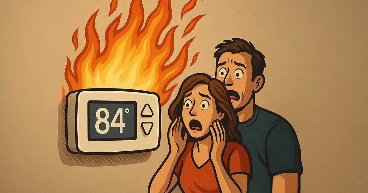Homeowners watching their thermometer burn up
