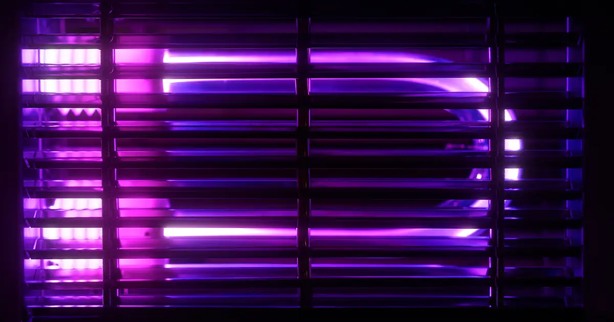 UV lights help kill viruses and bacteria in the air in your home.