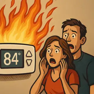 Homeowners watching their thermometer burn up
