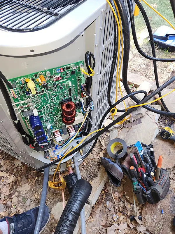 Installation Bosch 18 seer Heat Pump